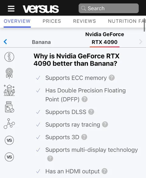 Why RTX 4090 Beats a Banana