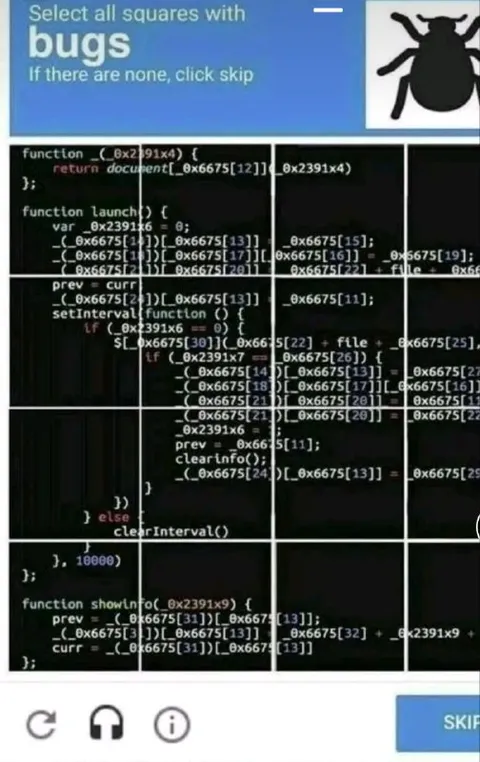 Captcha Finds Bugs in Code