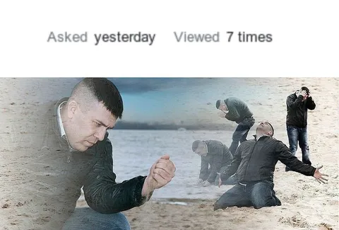 Asked Yesterday, Viewed Seven Times