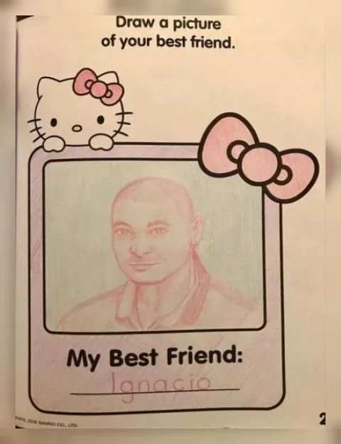 My Best Friend Ignacio Drawing