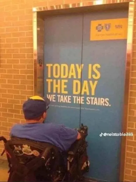 Today We Take the Stairs