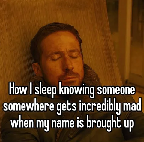 Sleeping Through Someone’s Rage