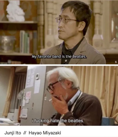 Junji Ito hates the Beatles