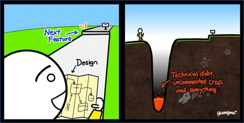 Next Feature Buried in Technical Debt