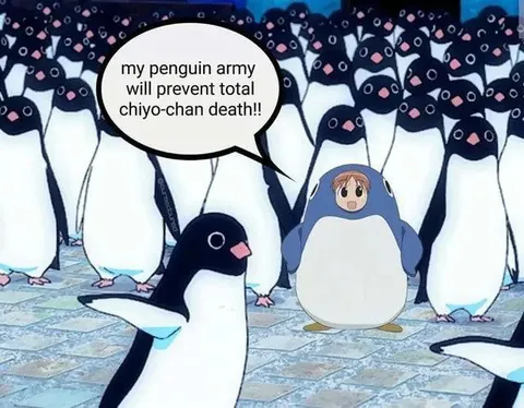 My Penguin Army Will Save Chiyo-chan