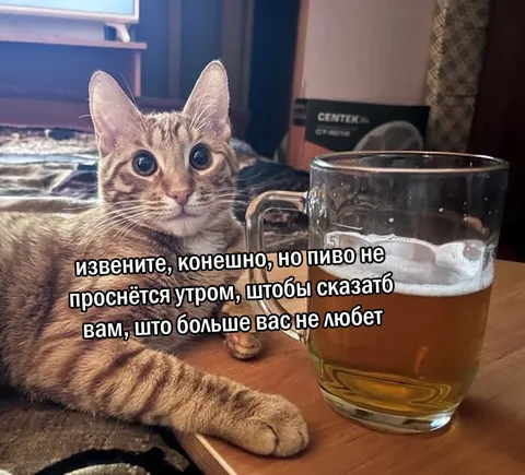 Пиво, которое больше не любит