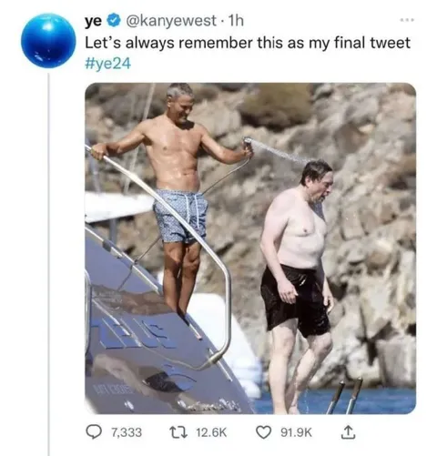 Kanye’s Final Tweet
