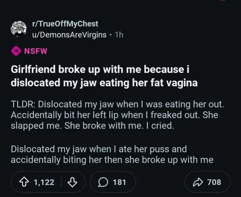 Dislocated Jaw During Oral Sex