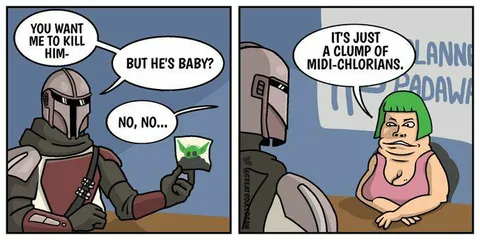 A Clump of Midi-Chlorians