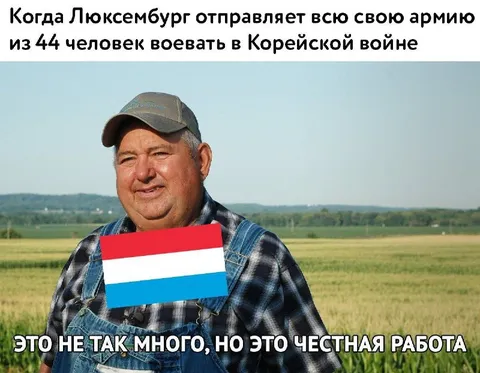 Армия Люксембурга из 44 человек