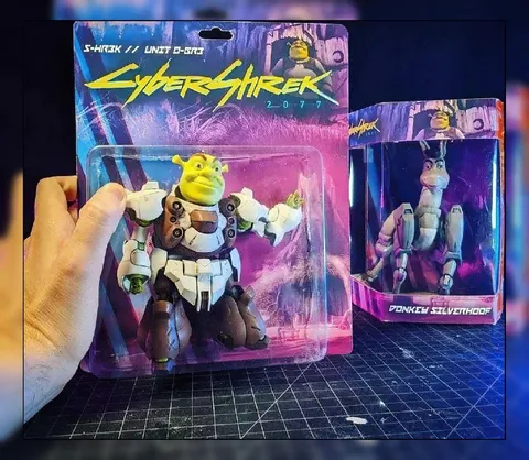 CyberShrek Action Figures