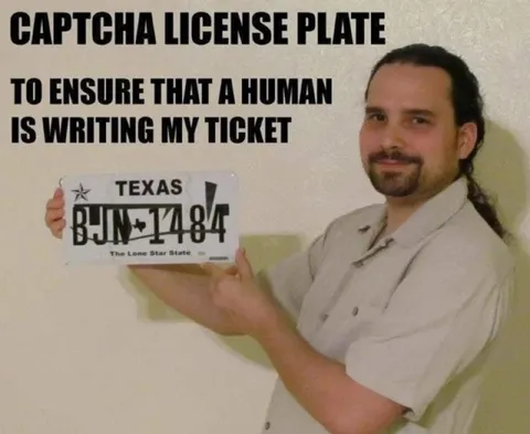 Captcha License Plate