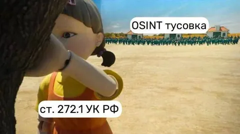 OSINT тусовка по статье 272.1