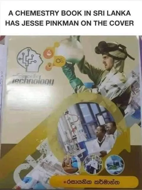 Jesse Pinkman Chemistry Book Cover