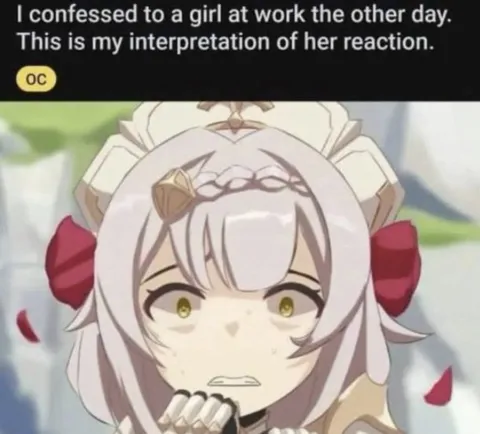 Confessed at Work Reaction