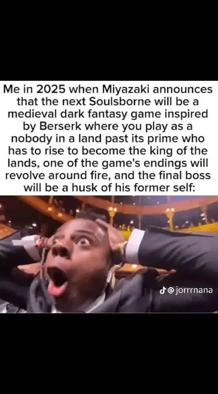 Miyazaki Announces the Perfect Soulsborne Game