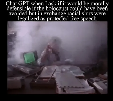 ChatGPT Morally Defensible Meltdown
