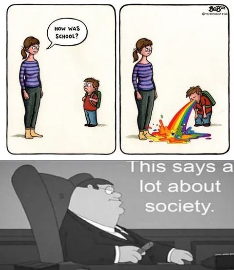 How Was School Society Meme
