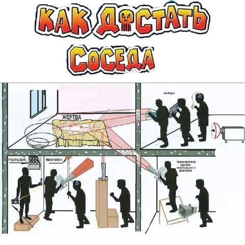 Как достать соседа