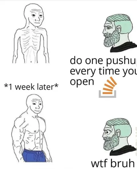 One Pushup Every Time You Open