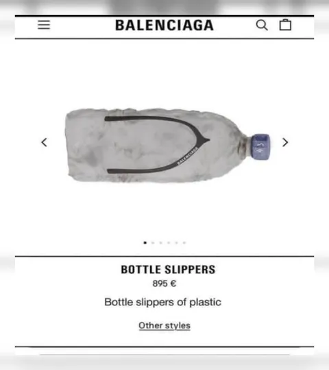 Balenciaga Bottle Slippers