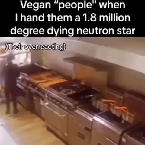 Vegan People Meet a Neutron Star