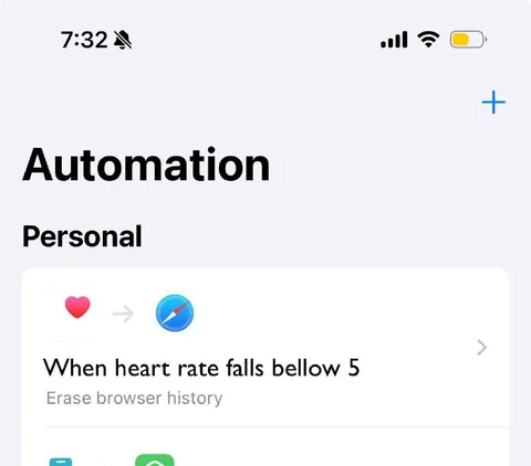 Heart Rate Browser History Automation