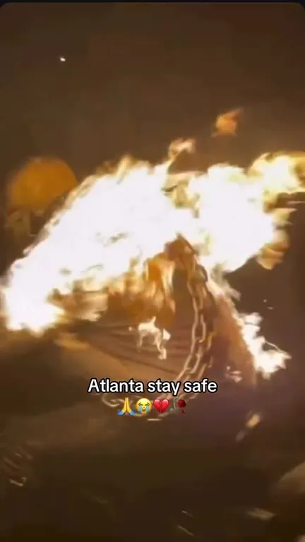 Atlanta Stay Safe Flaming Ride