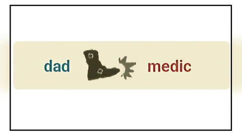 Dad Medic Silhouette