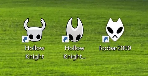 Hollow Knight Desktop Shortcuts
