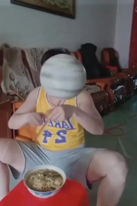 Giant Ball Ruins Noodle Dinner