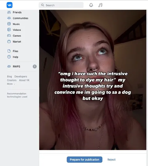 Intrusive Thoughts Go Too Far