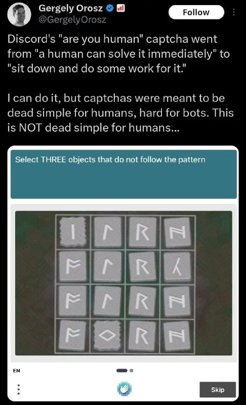 Captcha Is Hard for Humans