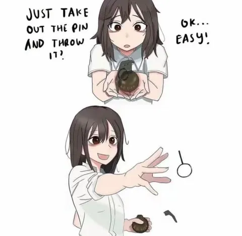 Just Take Out the Pin