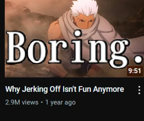 Boring Why Jerking Off Isn’t Fun