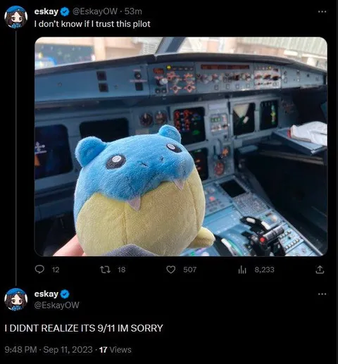 Untrustworthy Plush Pilot