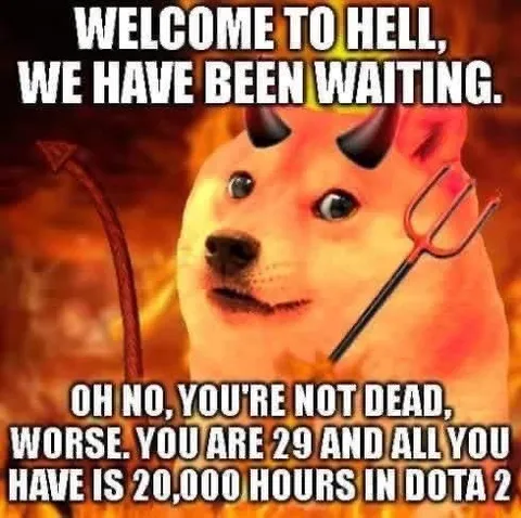 29-Year-Old Dota 2 Player in Hell