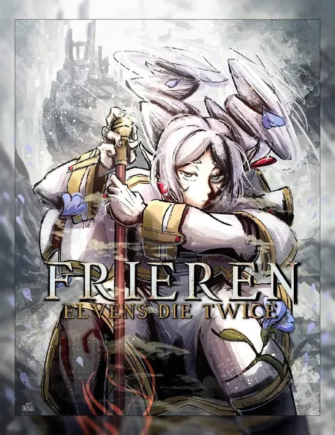 Frieren Elvens Die Twice Poster