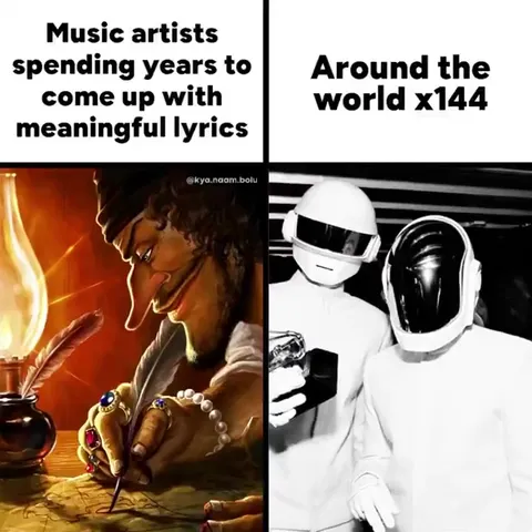 Around the World Has One Lyric
