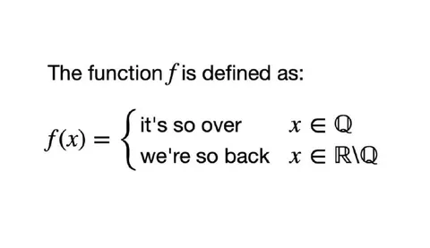 It's So Over We're So Back Function