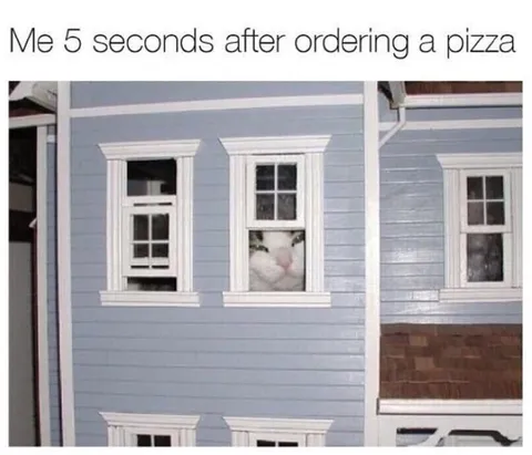 Waiting for the Pizza