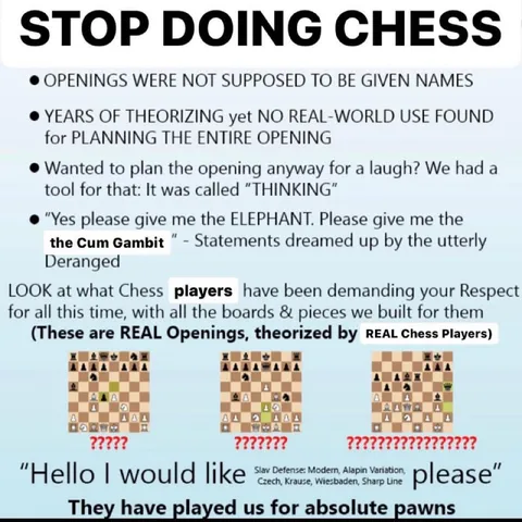 Stop Doing Chess