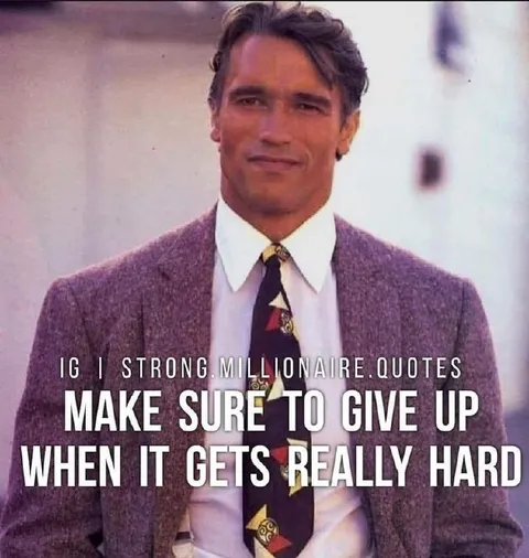 Give Up When It Gets Hard