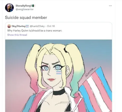 Harley Quinn Trans Woman