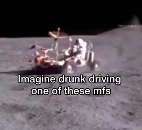 Drunk Driving a Lunar Rover