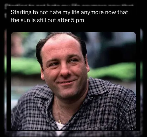 Tony Soprano Enjoys Longer Days