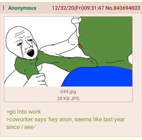 Anon Cries at Coworker Comment