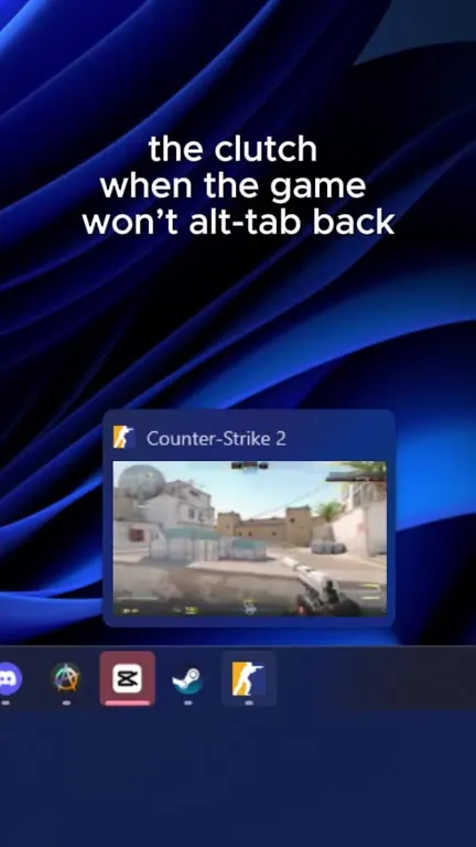 The Game Won’t Alt-Tab Back