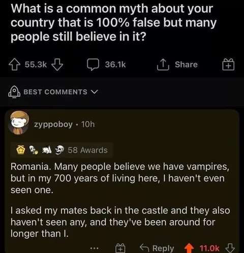 Romanian Vampire Myth