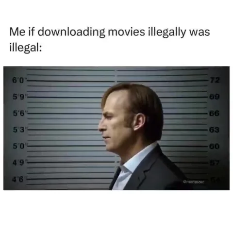 Illegal Download Mugshot